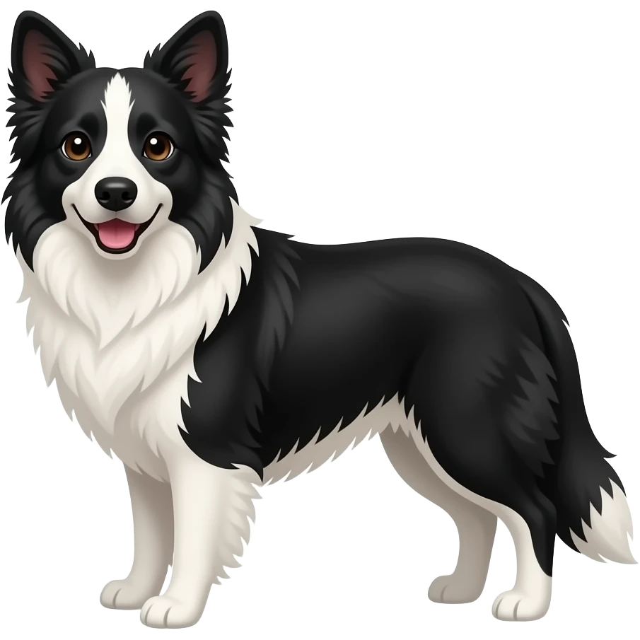 Border collie emoji