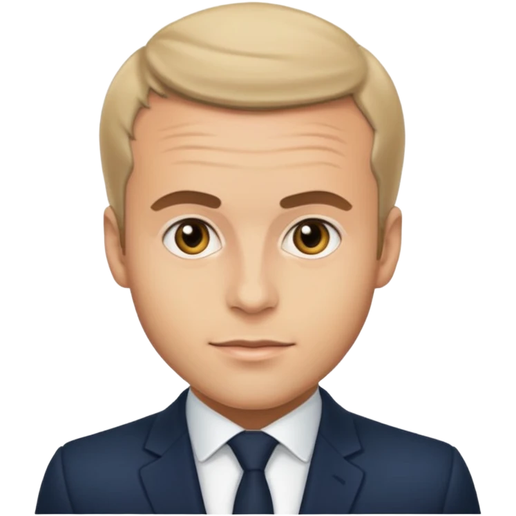 Emanuel Macron  emoji