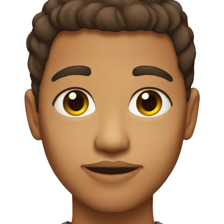 Lightskin face emoji