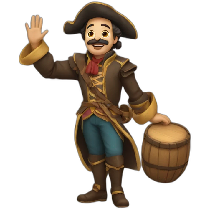 bard waving hand emoji