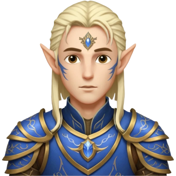 ESO male high elf emoji