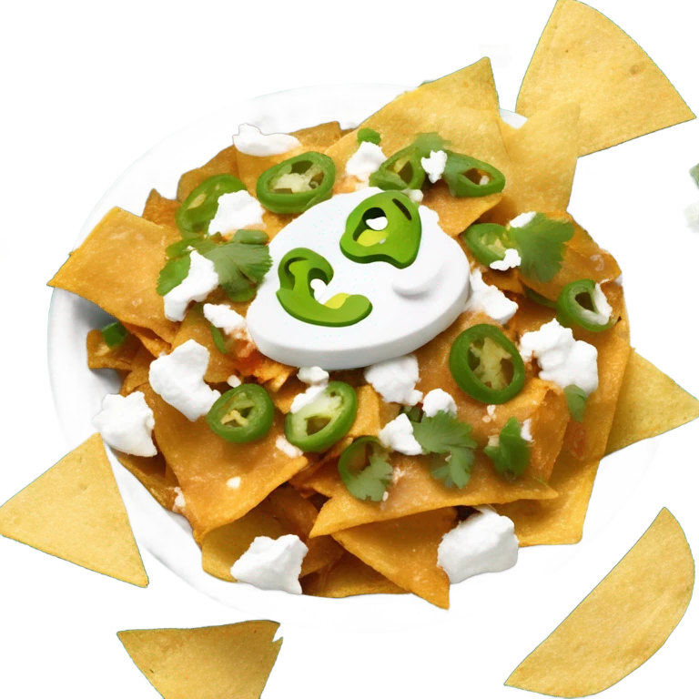 Chilaquiles without sour cream  emoji