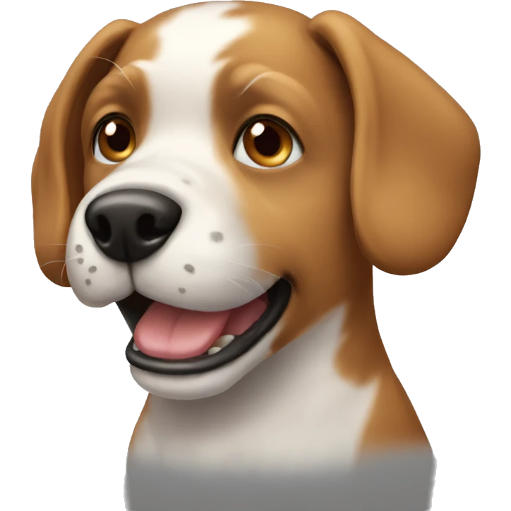 A little doggy emoji