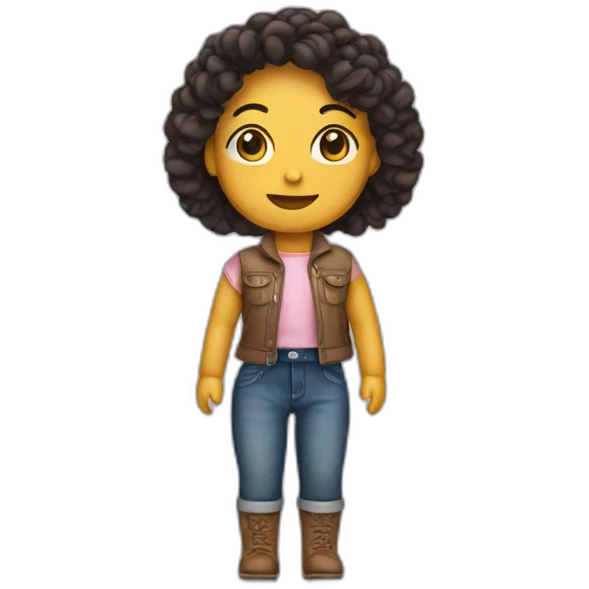 muñeca de tela emoji