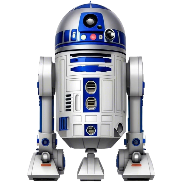 galaxy robot R2-D2 emoji