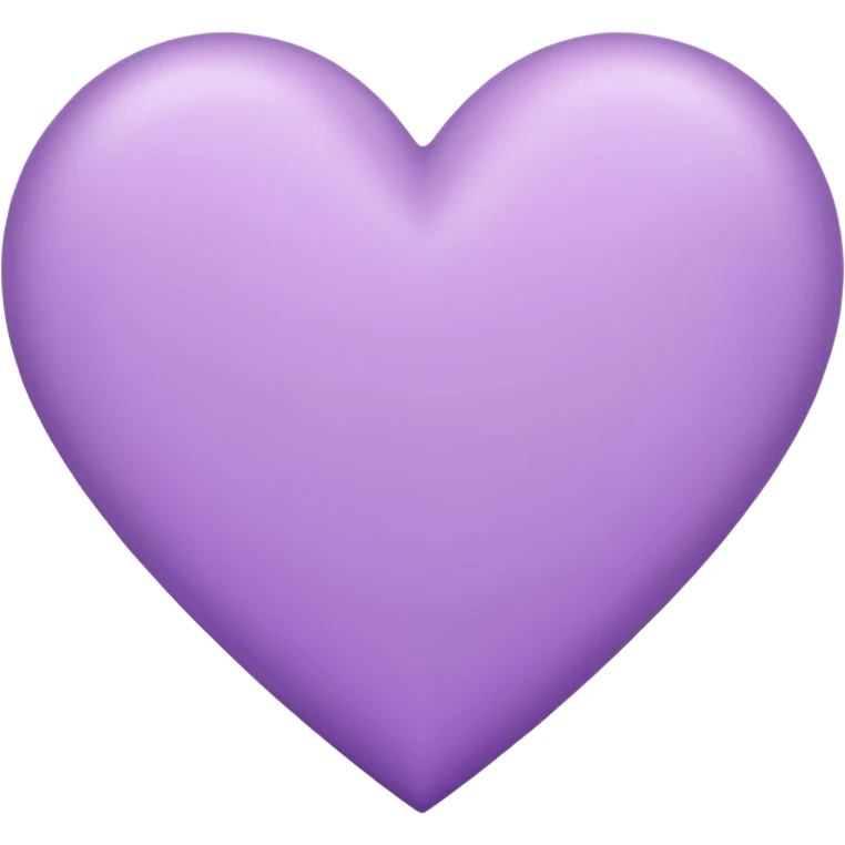 light purple heart. emoji