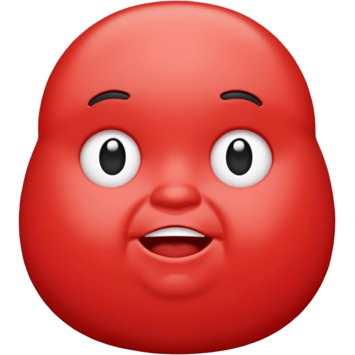 “YOU STILL GUHD” in bolded chubby letters all red  emoji