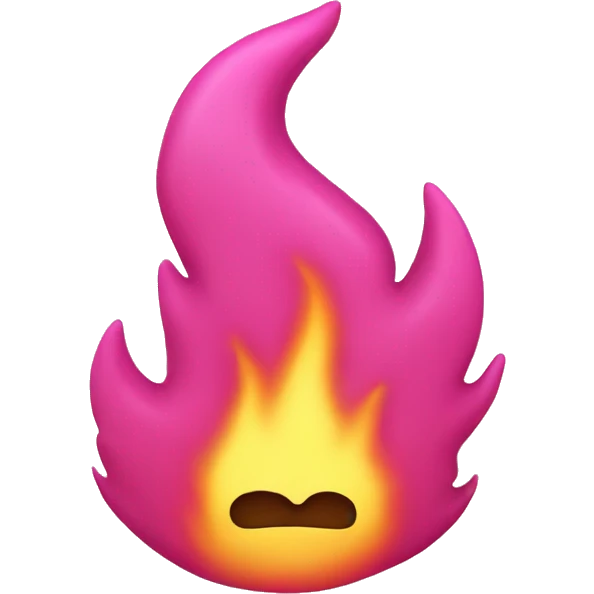 pink fire emoji