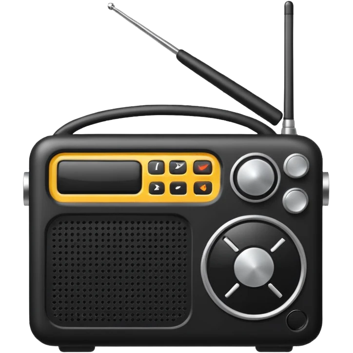 new  radio emoji