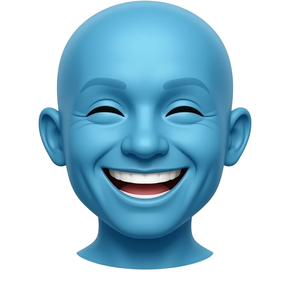 Blue emoji lol emoji