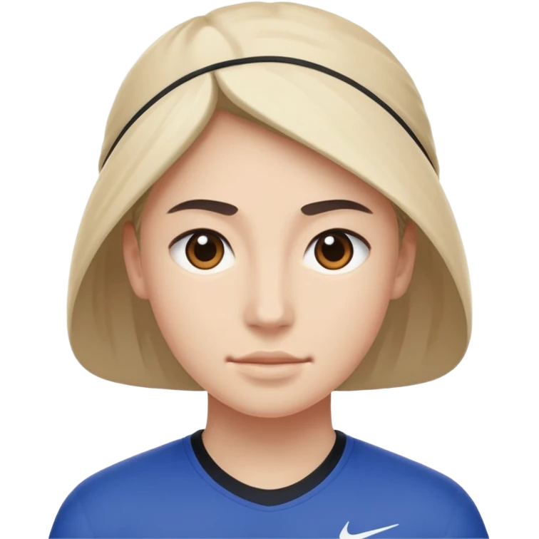 Nike with Fuji face  emoji