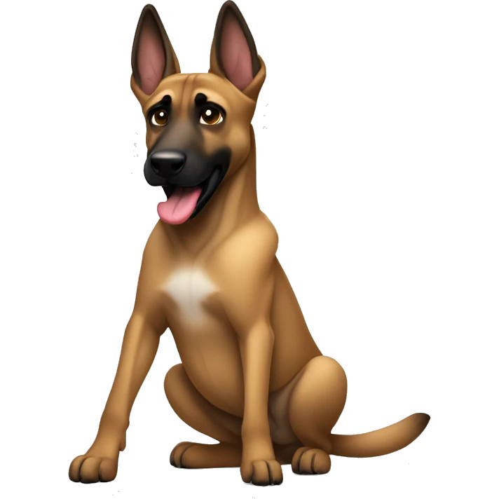 malinois qui danse hip hop emoji