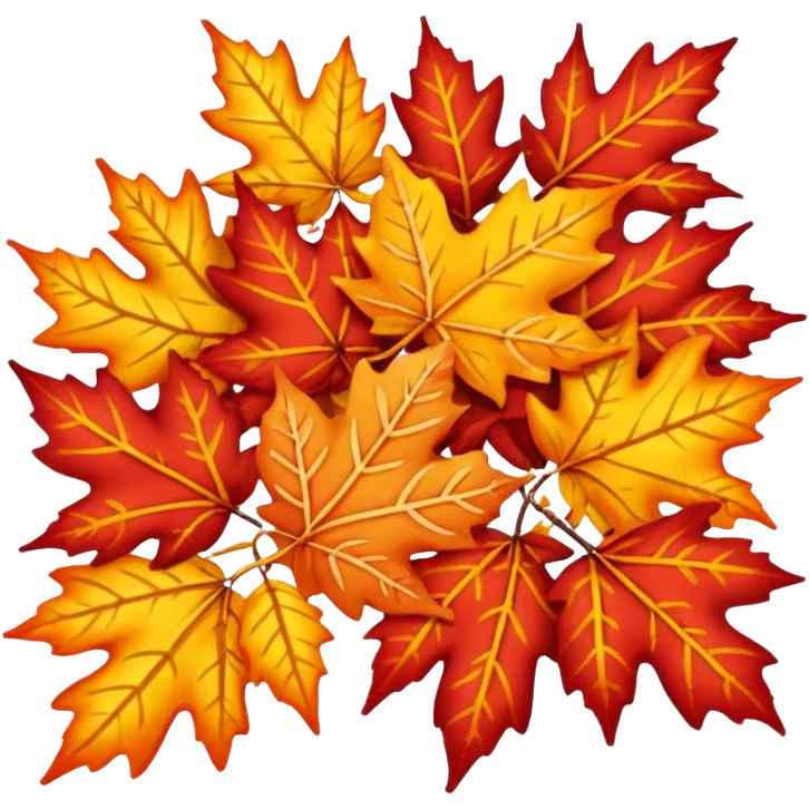 autumn leaves emoji