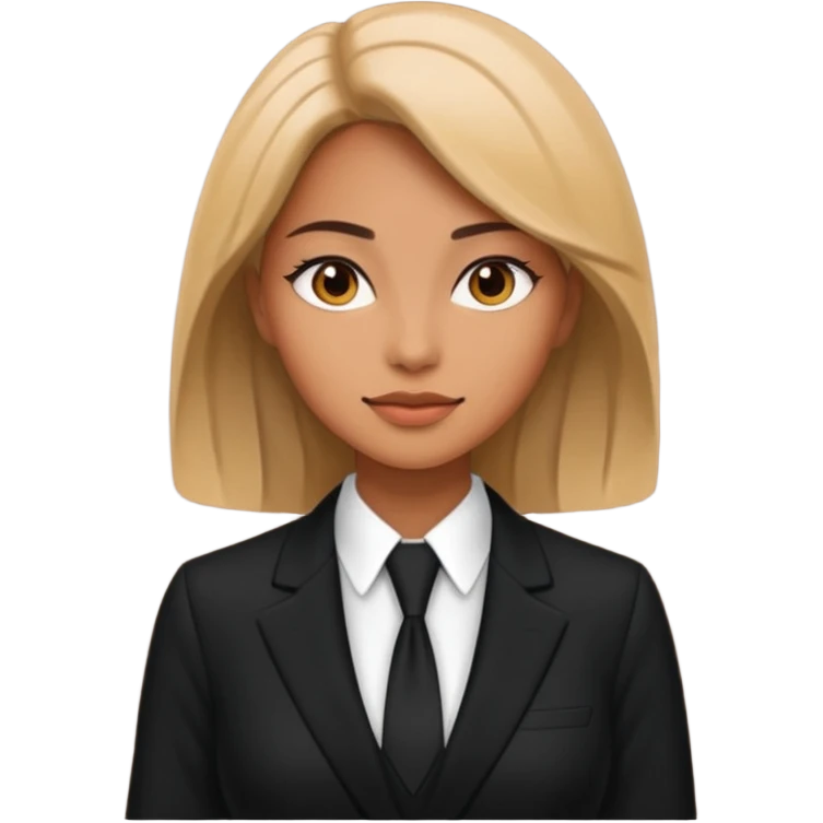 gentlemen vibe suit woman emoji