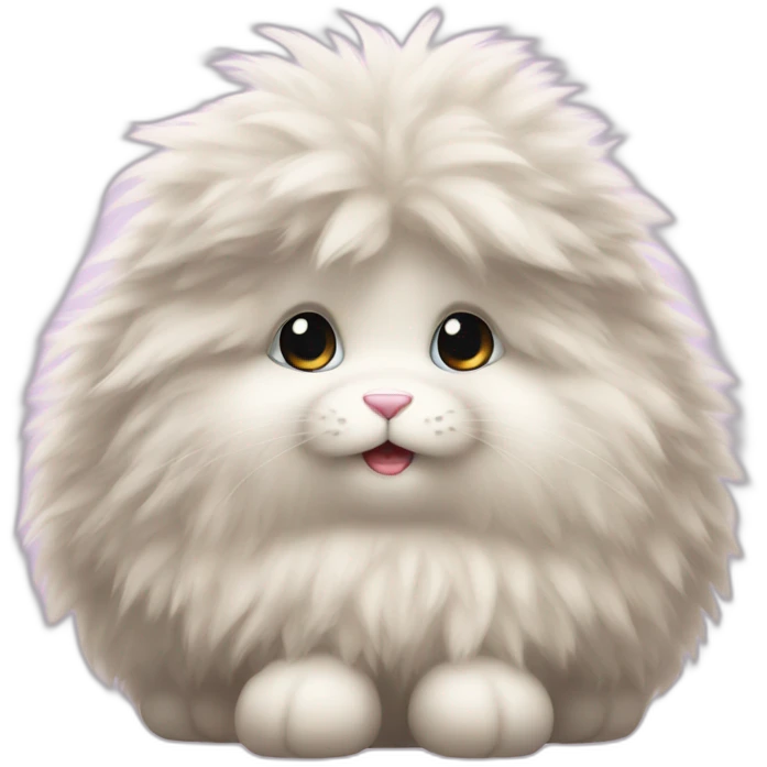 fluffy bunny emoji