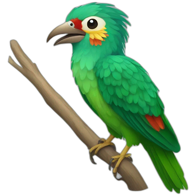 guatemalan national bird Quetzal emoji