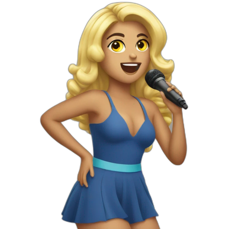karol g cantando emoji