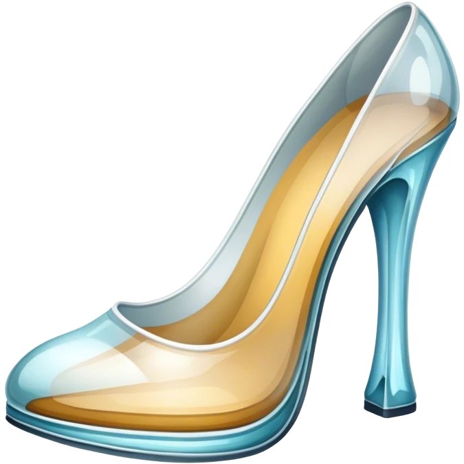 Glass shoes emoji