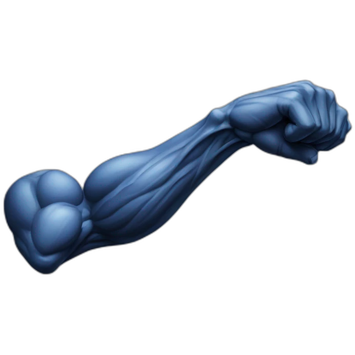 veiny bicep emoji