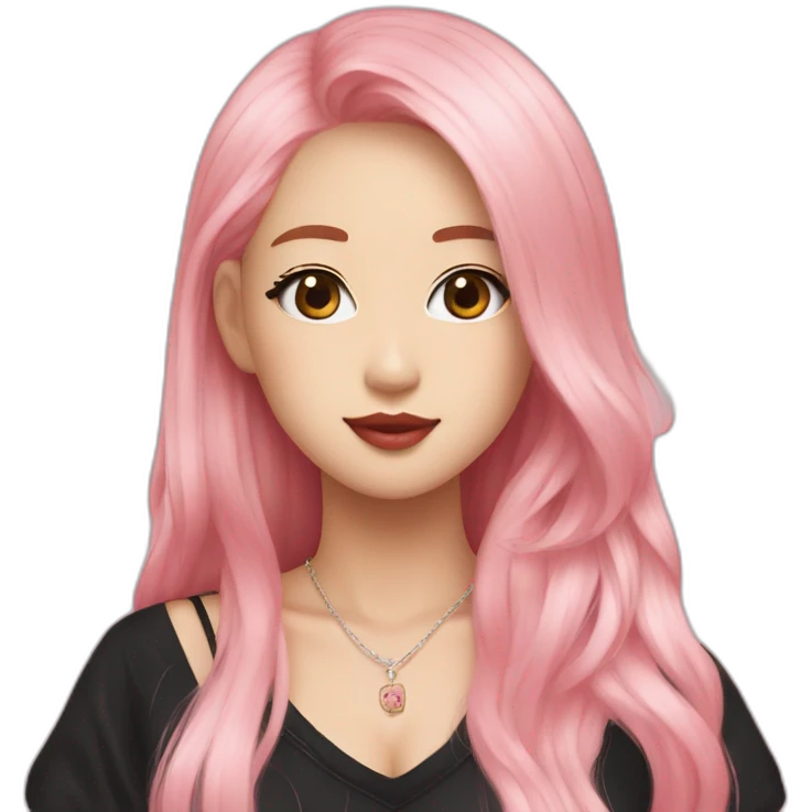 Rosé de blackpink emoji