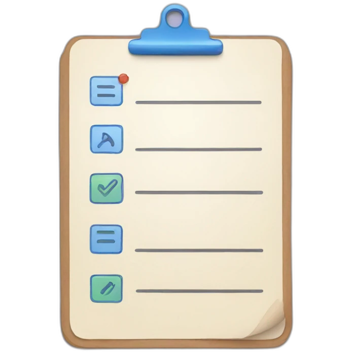 checklist emoji