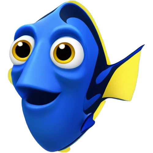 dory from finding nemo emoji