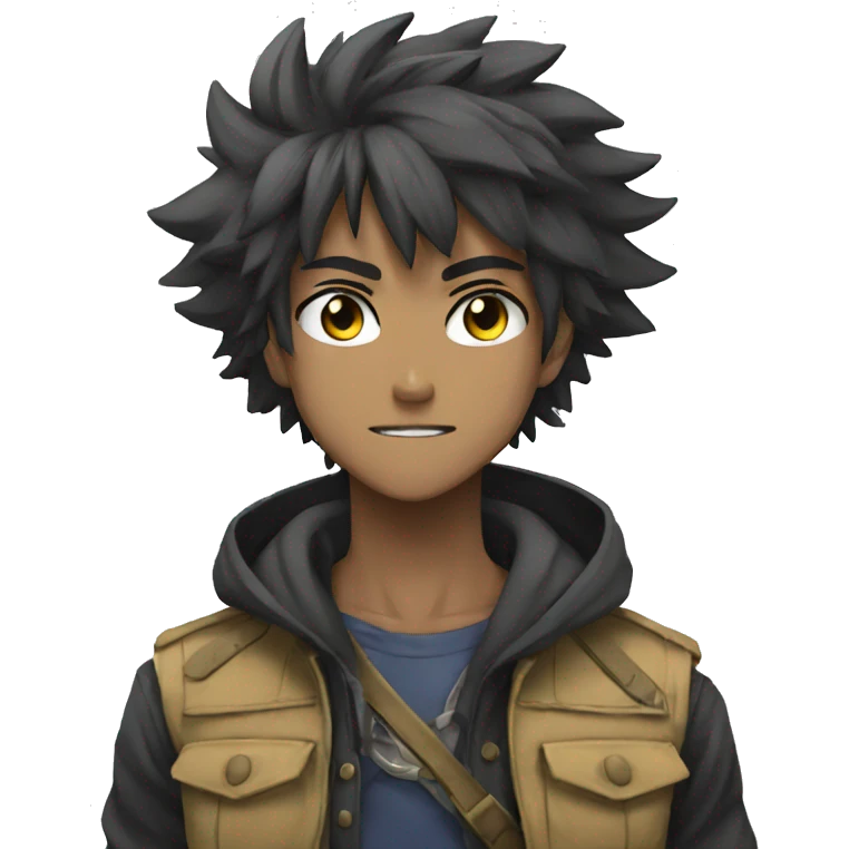 Badass anime emoji