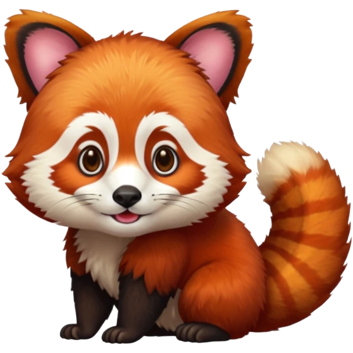 RED PANDA emoji