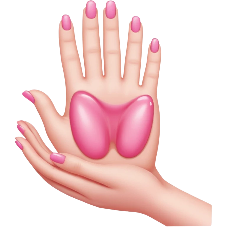 a hand fingering a vagina emoji