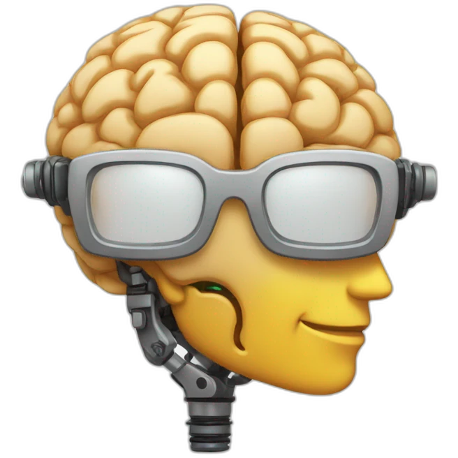 Techy Brain emoji