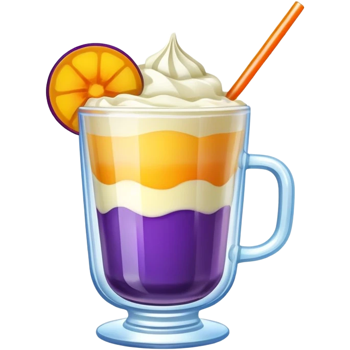 halo halo in a glass cup emoji