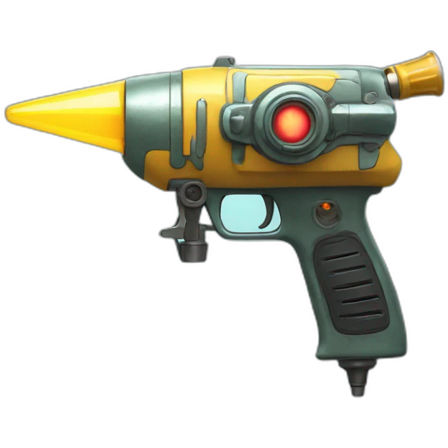 Ray gun emoji