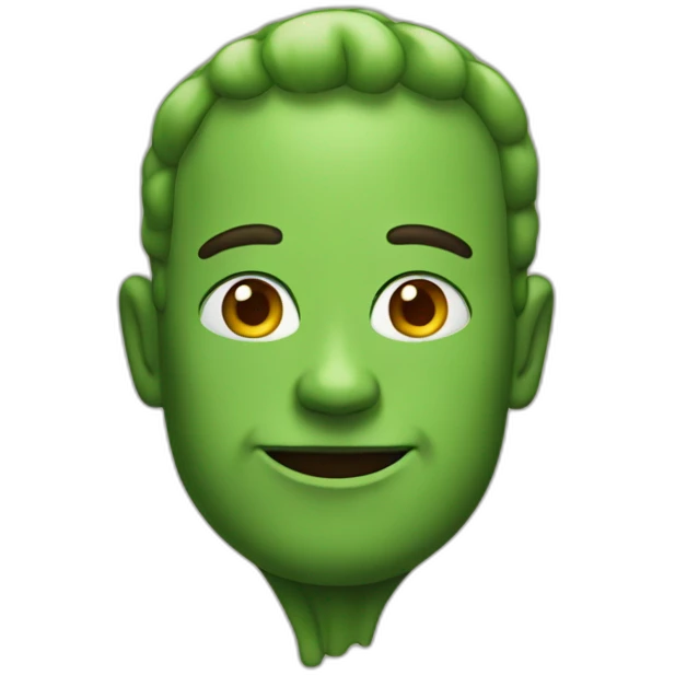 a giant emoji