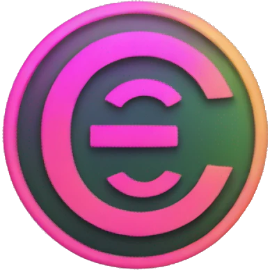 fluo color circle with letter C emoji