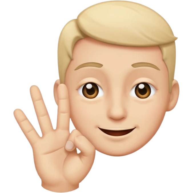 blink with one eye with hand pointed  emoji