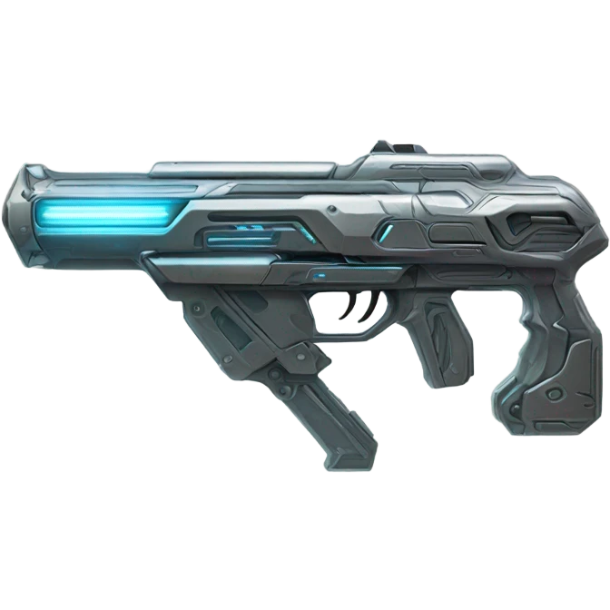 sci fi gun front view emoji