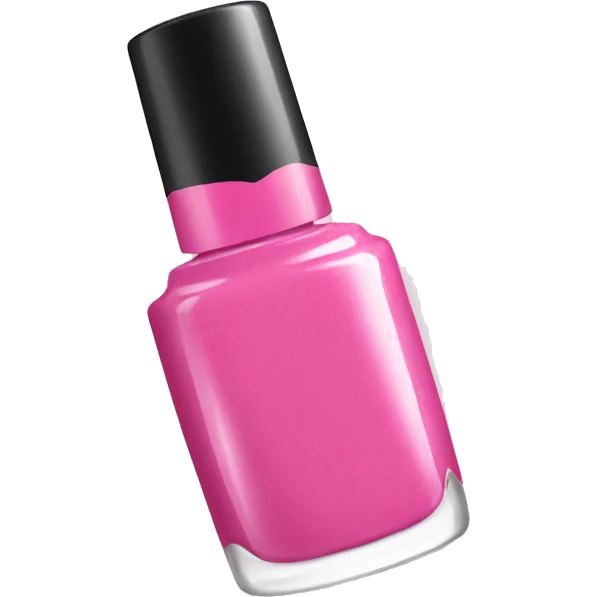 Pink nail polish  emoji