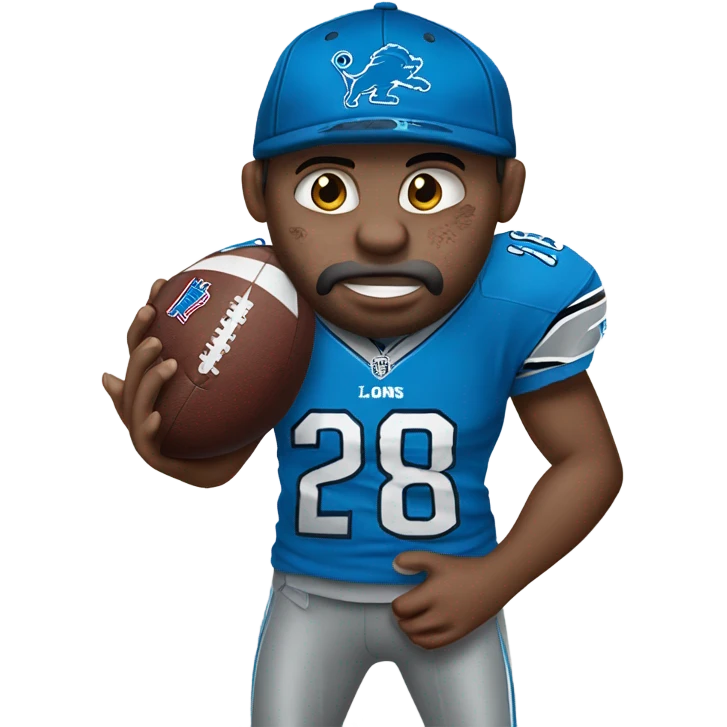 Detroit lions fan crying emoji