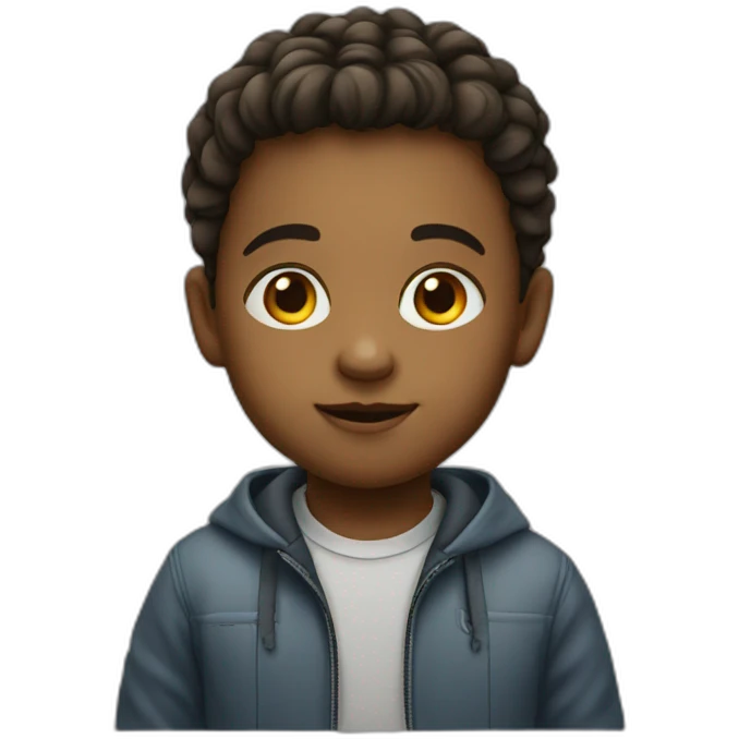 Enfant gros emoji