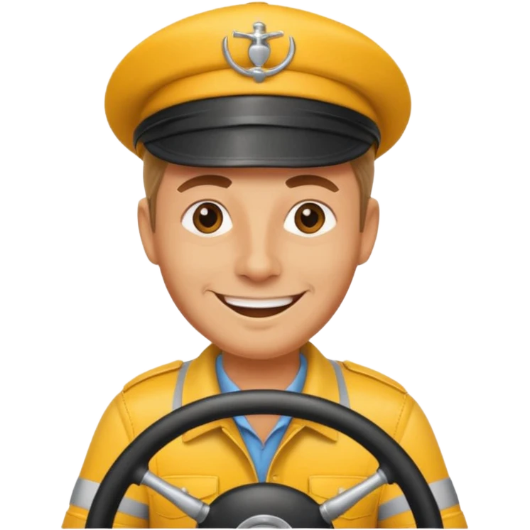 Taxi driver emoji