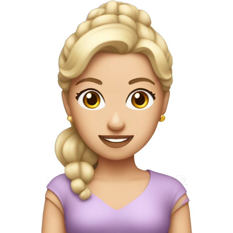 pilates princess emoji
