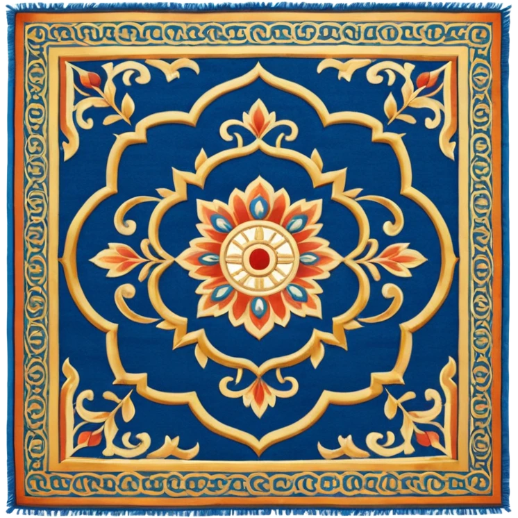 Tapis de prière emoji