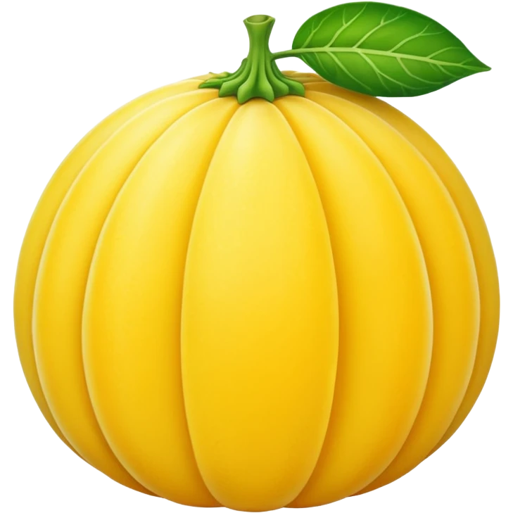 yellow melon emoji