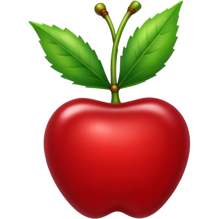 Cherry with crown emoji