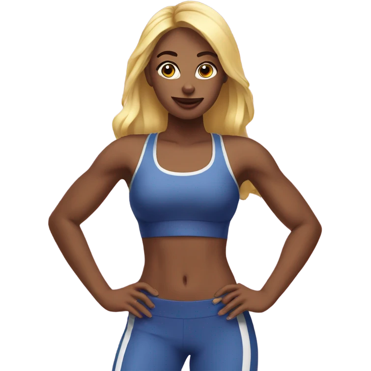gym girl coquette  emoji