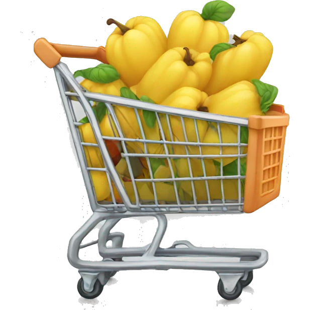 shopping cart emoji