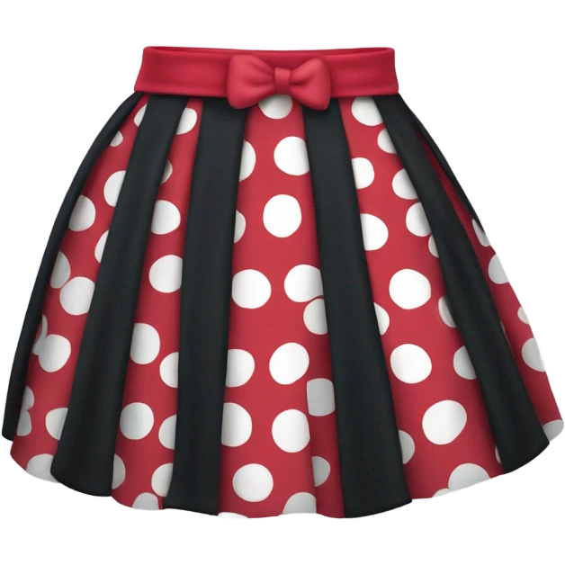 minnie mouse skirt emoji