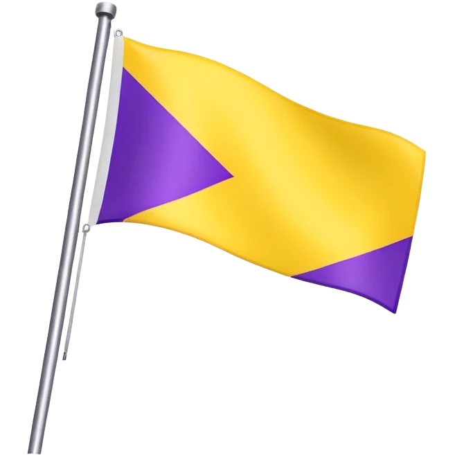 Non-binary flag emoji