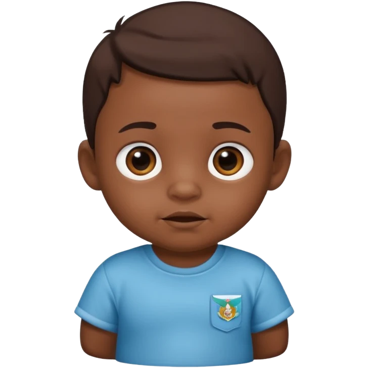 brown baby boy from guatemala emoji