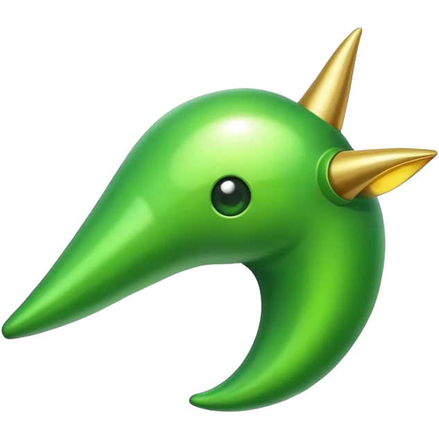 green horn emoji